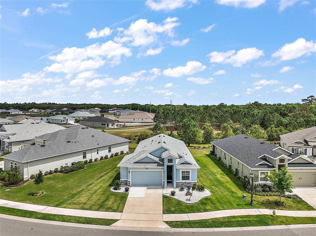 a view of houses with yard