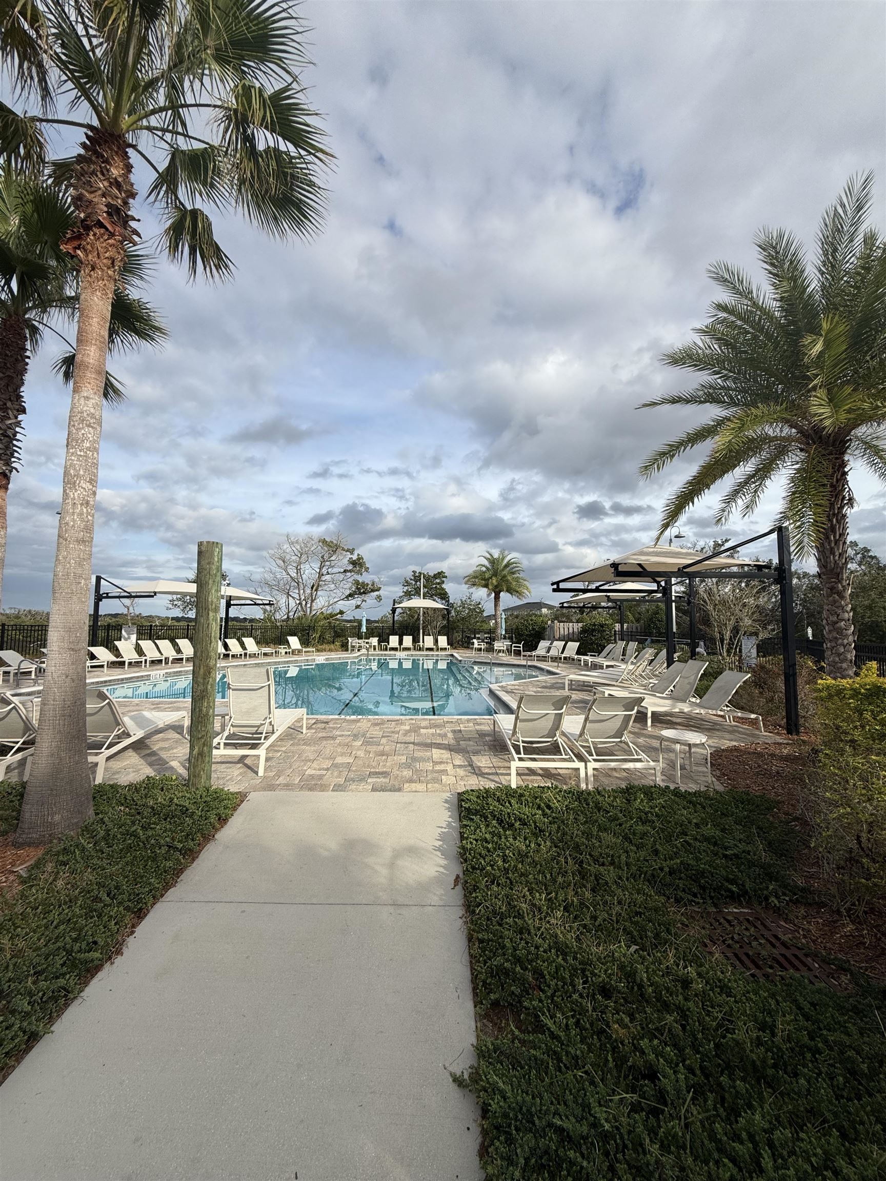 209 Leeward Island Drive St. Augustine, FL 32080 - Photo 14 of 22 a view of a garden with an ocean view