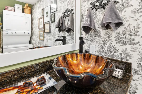 view of pool with seating area