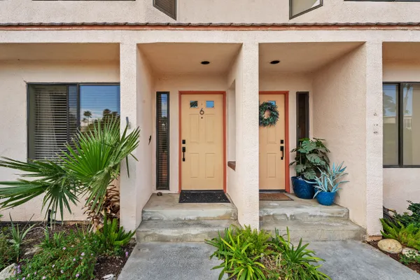 a view of a entryway front of house