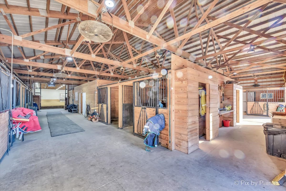 708 South Rose Farm Road Woodstock, IL 60098 - Photo 58 of 79 a view of a room with wooden walls