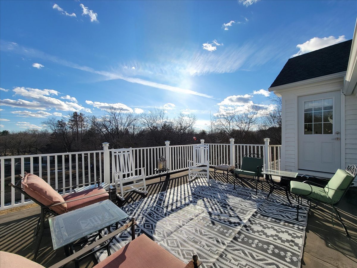 708 South Rose Farm Road Woodstock, IL 60098 - Photo 10 of 79 a view of balcony with furniture