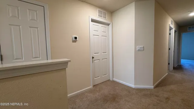 a view of empty room