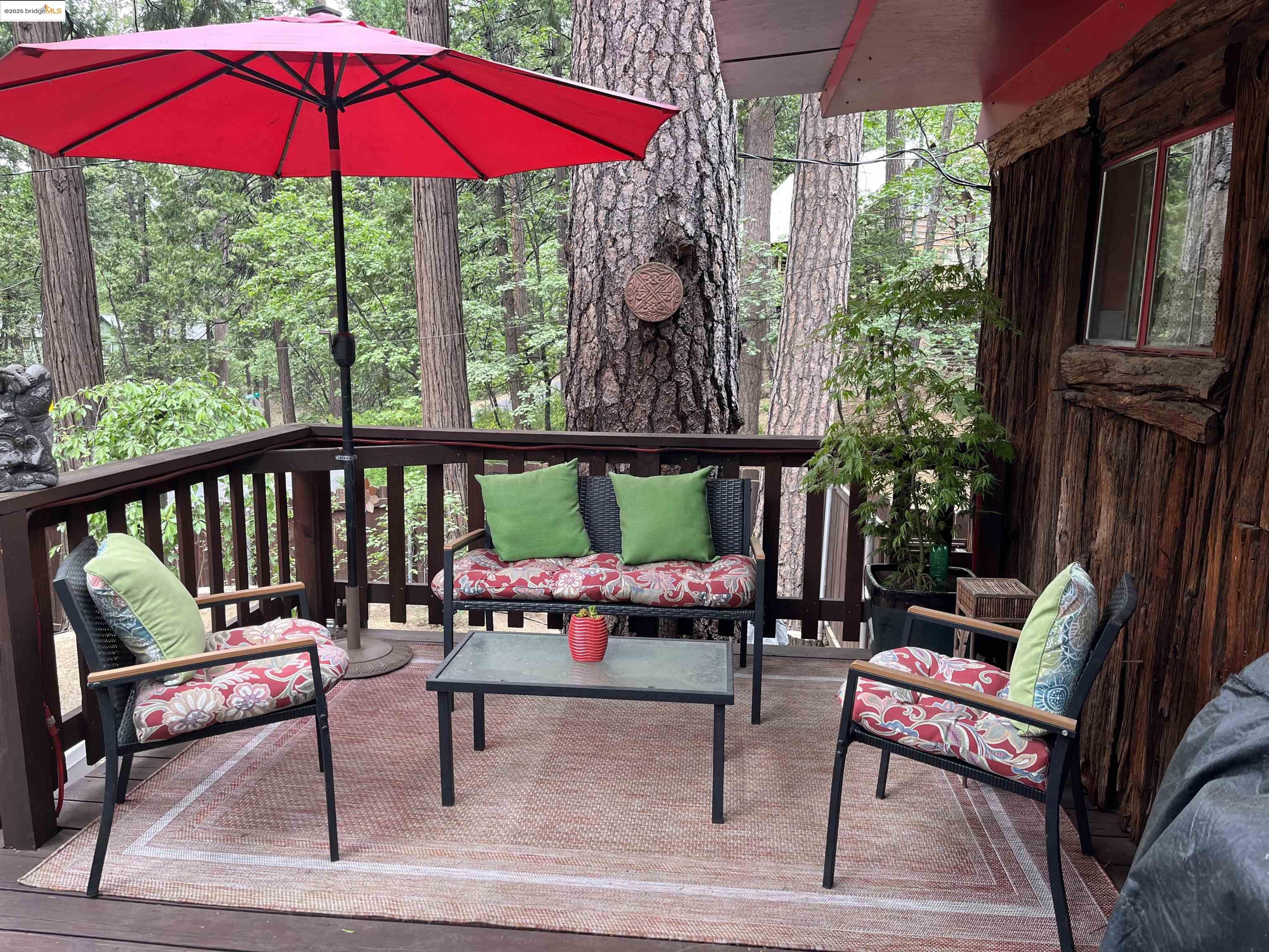 22846 Fuller Road Twain Harte, CA 95383 - Photo 24 of 40 Wooden deck featuring an outdoor hangout area