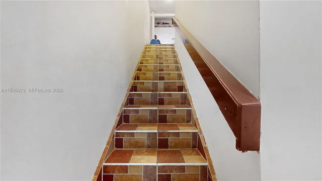 a view of a lake with a city