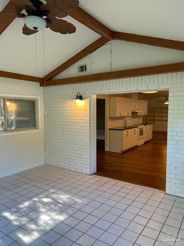 en empty room with window