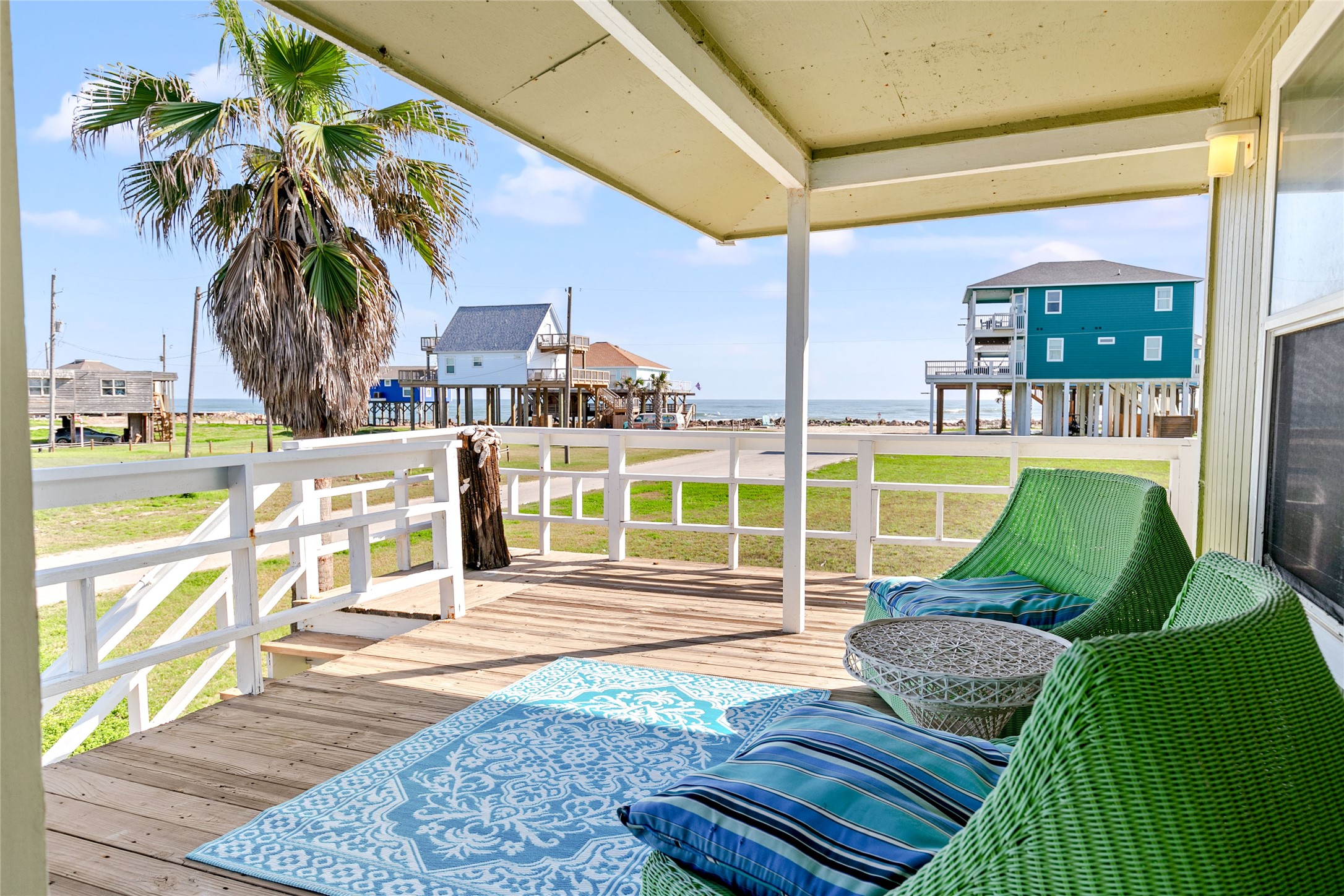 12911 Jolly Roger Drive Freeport, TX 77541 - Photo 3 of 41 a view of a swimming pool with outdoor seating
