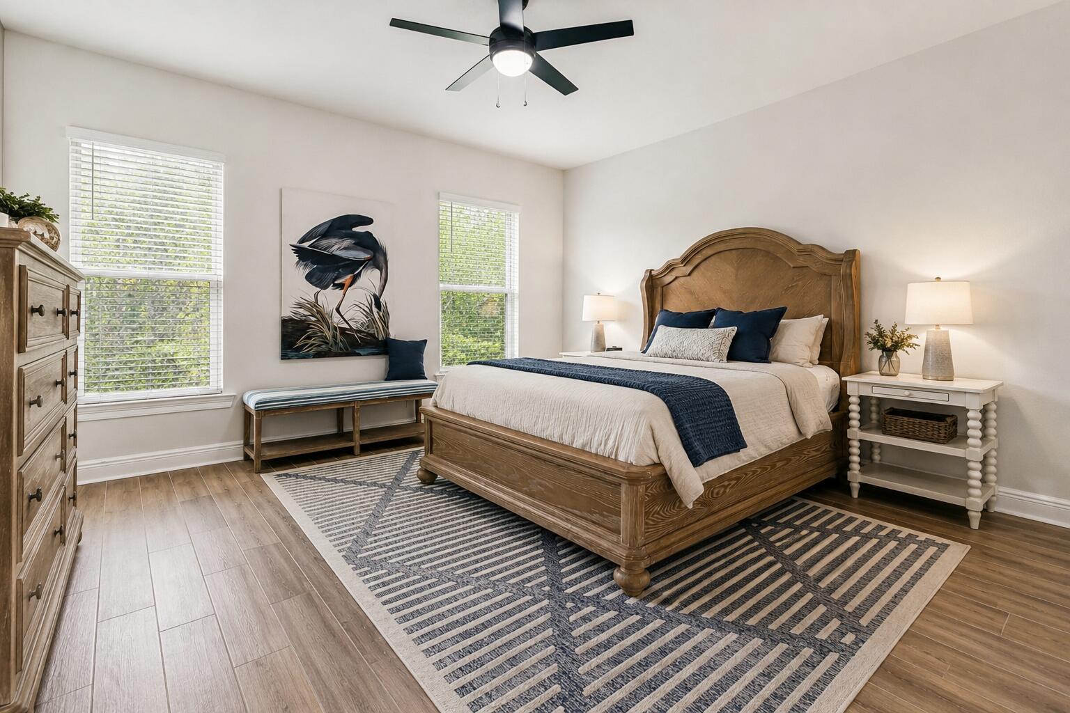124 Apollo Avenue Freeport, FL 32439 - Photo 14 of 41 Spacious Master Overlooking the Woods!