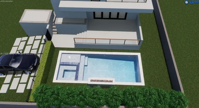 a view of balcony with furniture