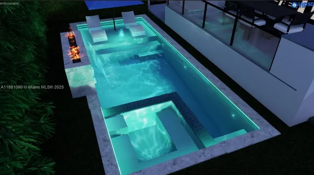 a bedroom with a large bed and a flat tv screen