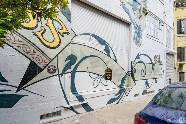 a front view of a building with entryway