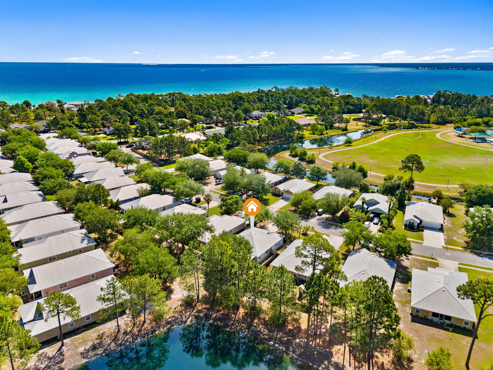 118 South Harborview Road Santa Rosa Beach, FL 32459 - Photo 39 of 62 Drone