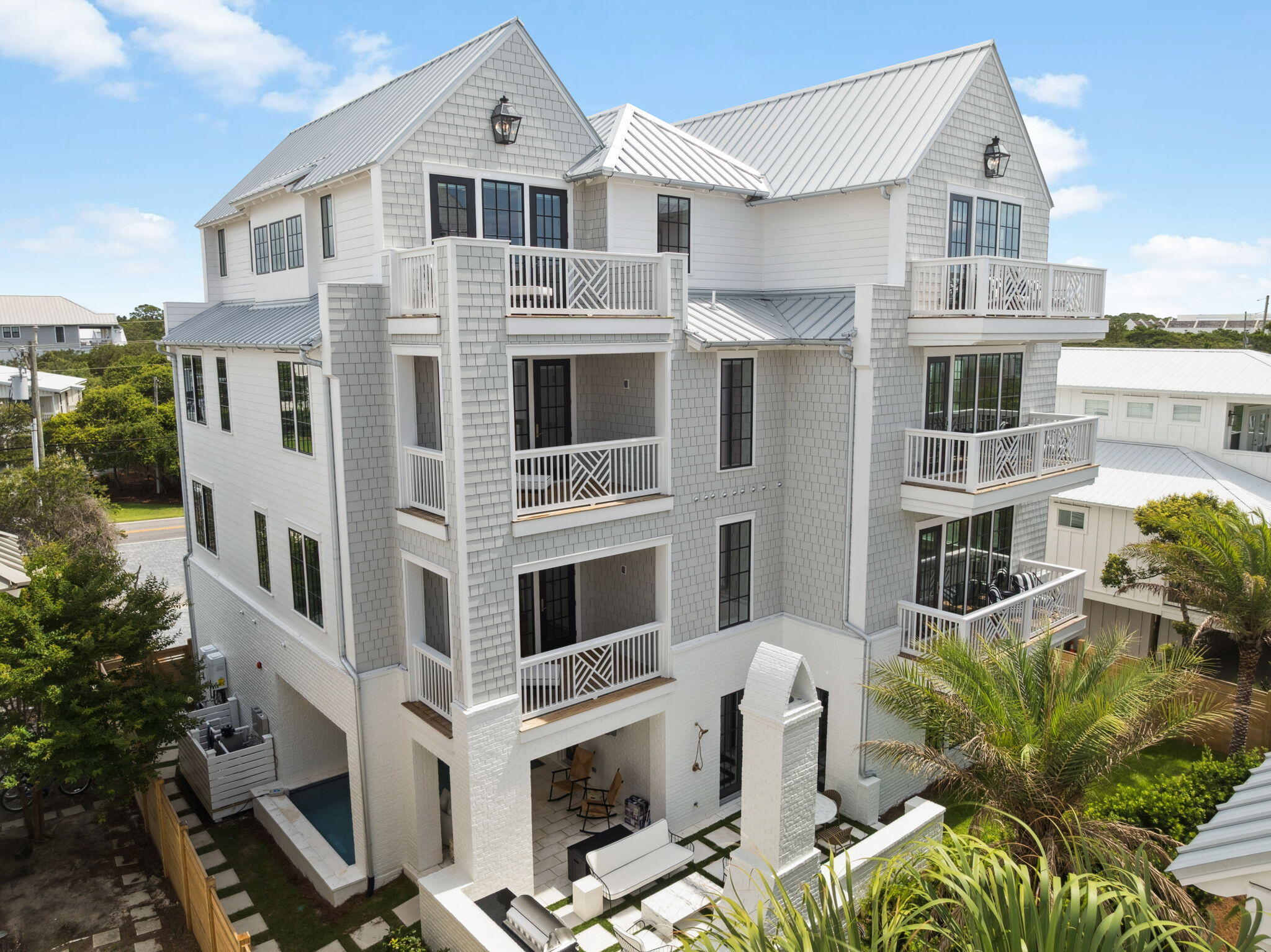 8978 East County Highway Inlet Beach, FL 32461 - Photo 113 of 116 a front view of residential houses with outdoor space