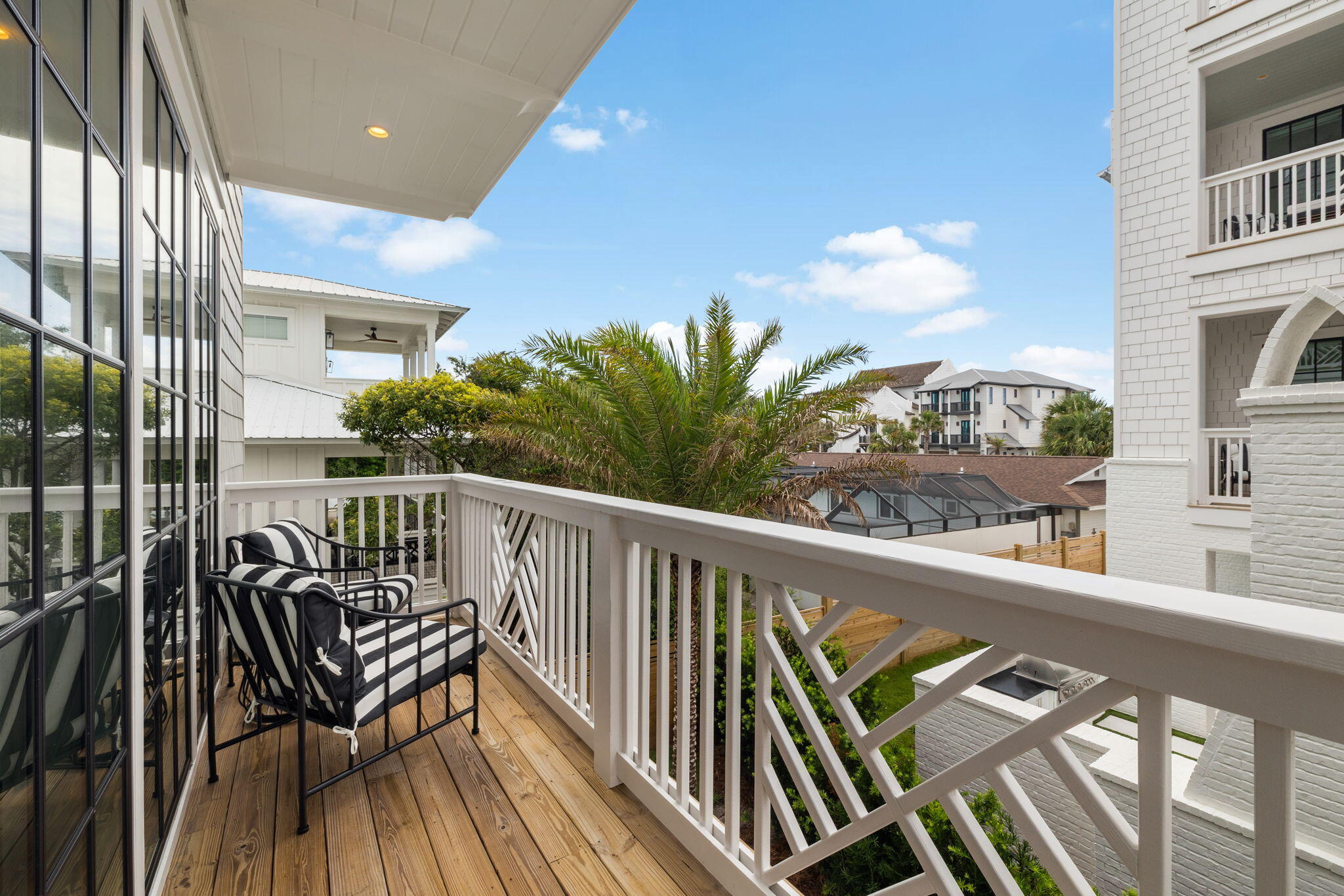 8978 East County Highway Inlet Beach, FL 32461 - Photo 54 of 116 a view of a balcony with wooden floor