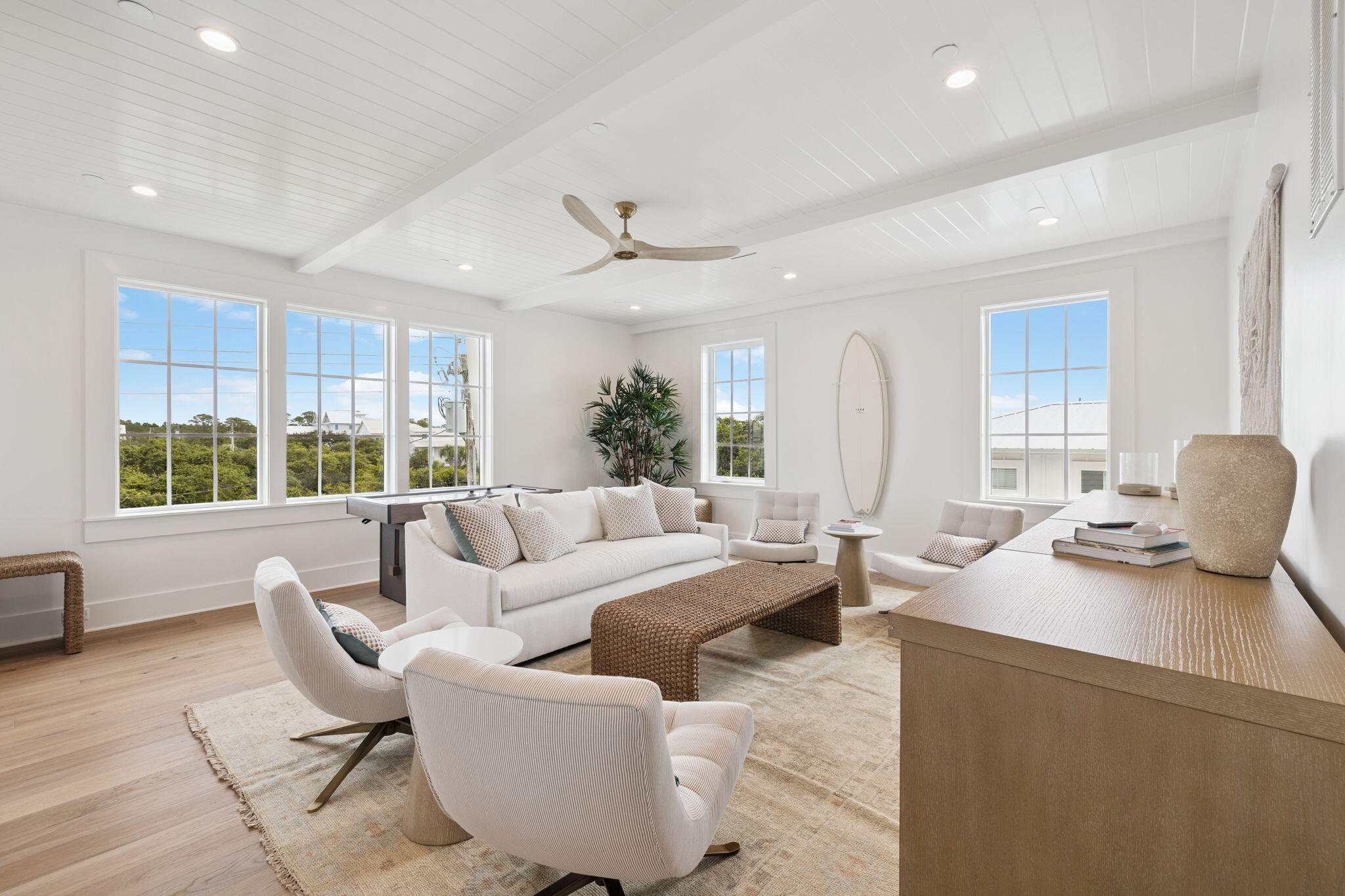 8978 East County Highway Inlet Beach, FL 32461 - Photo 66 of 116 a living room with furniture and a large window