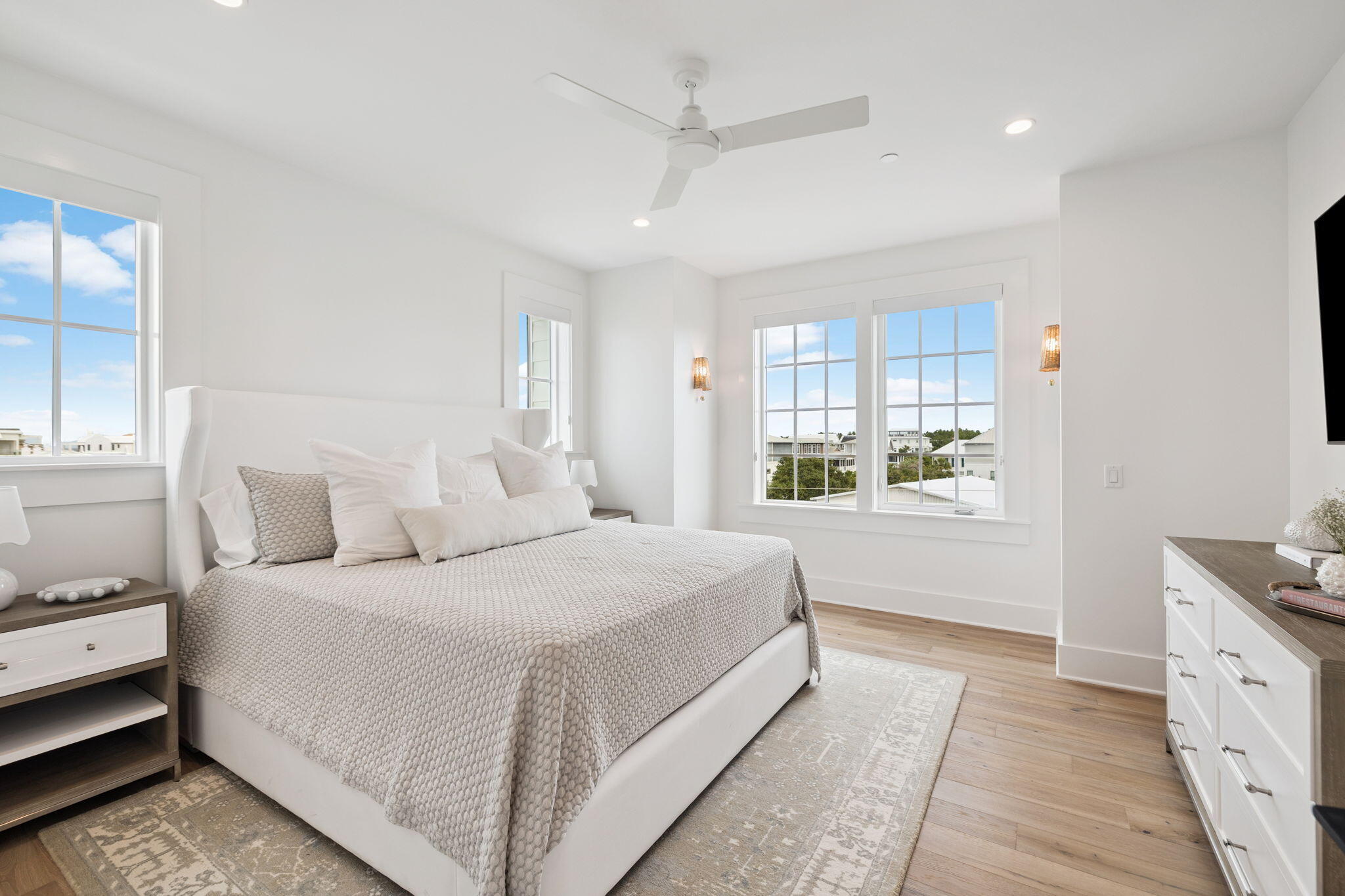 8978 East County Highway Inlet Beach, FL 32461 - Photo 78 of 116 a bedroom with a bed and a window