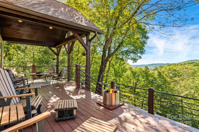 a view of a outdoor space with seating area