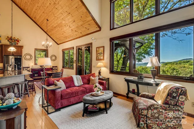 a outdoor living space with furniture and garden view
