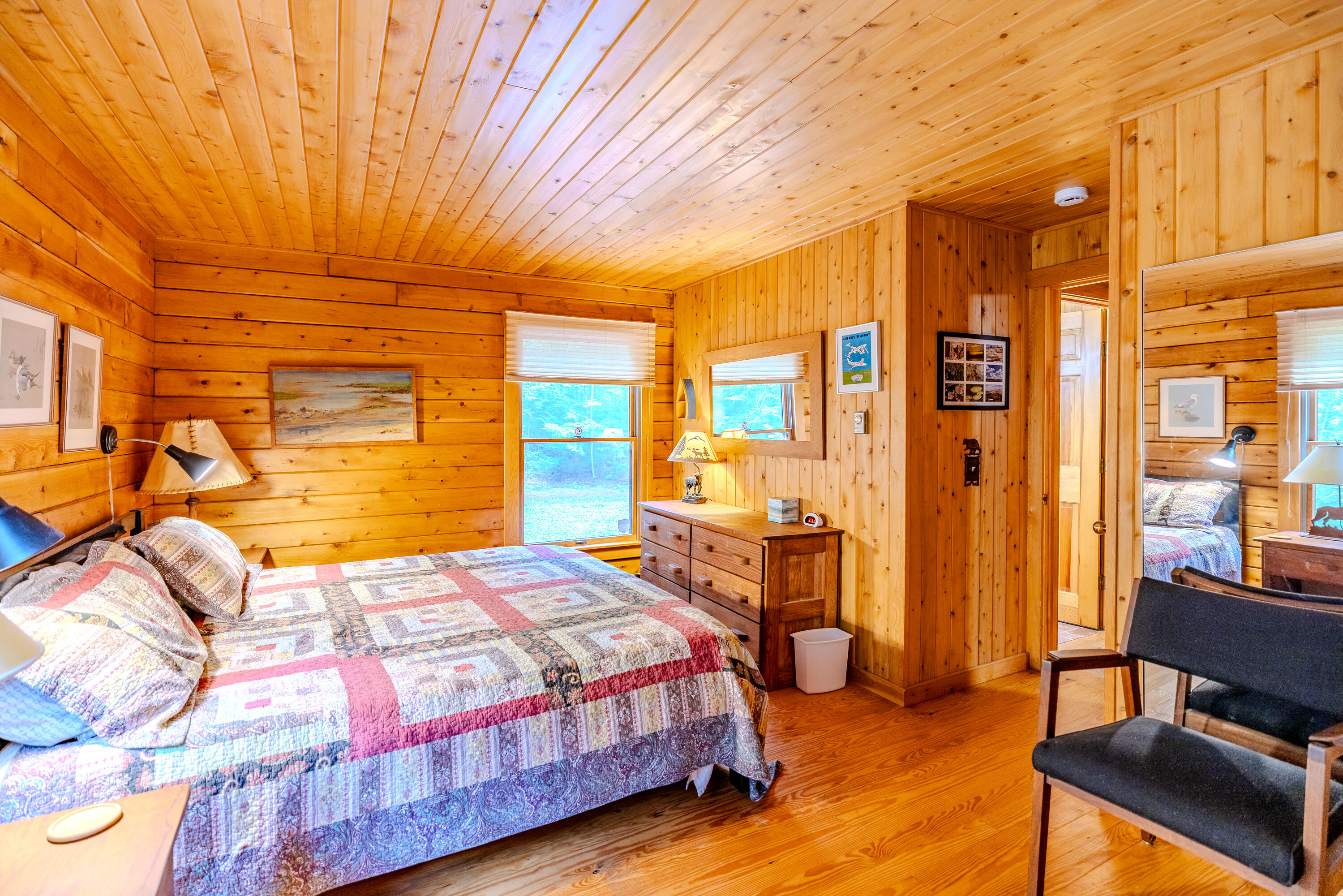1312 Tunk Lake Road Sullivan, ME 04664 - Photo 20 of 34 First Floor Bedroom