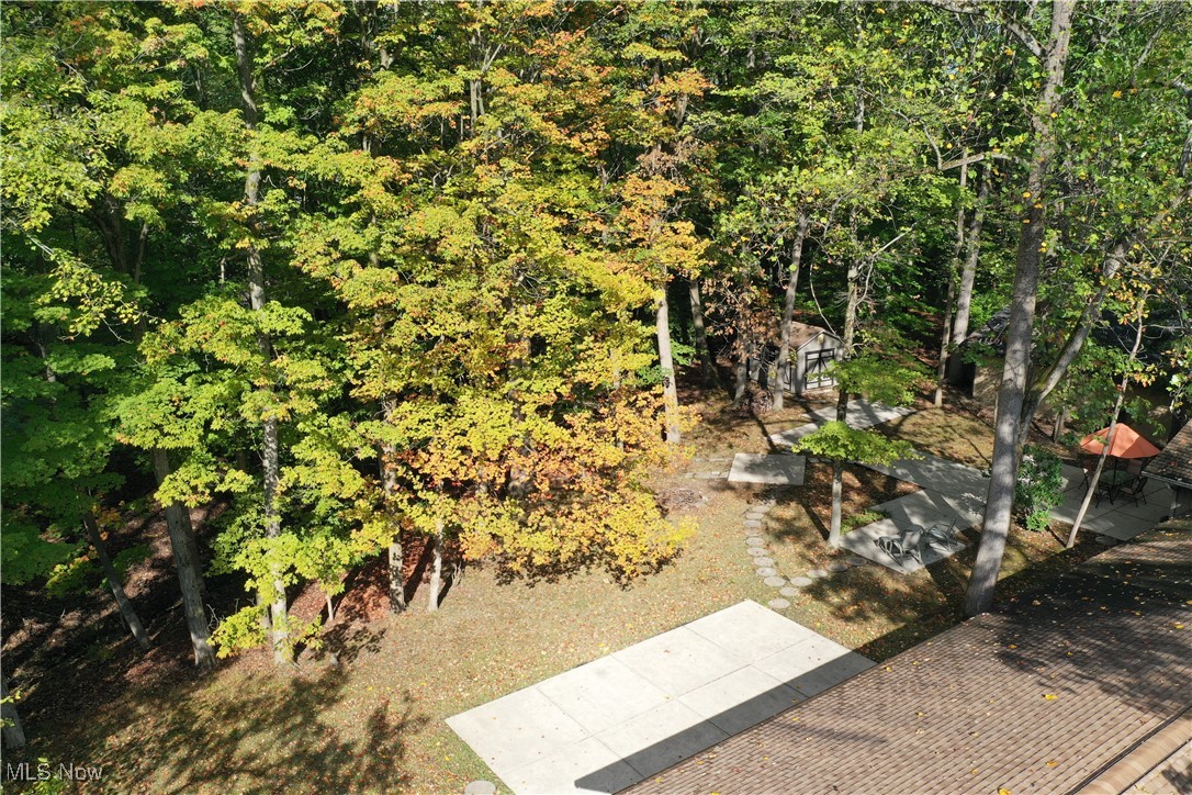 11650 River Moss Road Strongsville, OH 44136 - Photo 37 of 37 Drone / aerial view of back yard