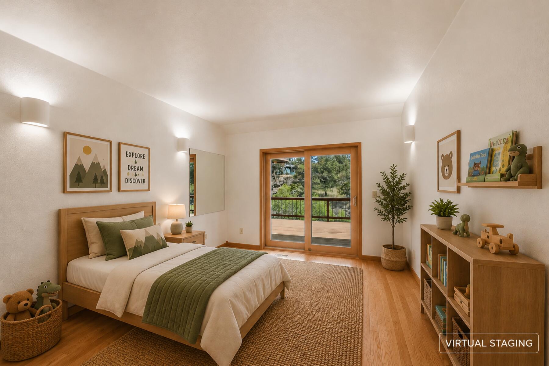 637 Northwest Silver Buckle Road Bend, OR 97703 - Photo 25 of 68 a bedroom with a bed and a window