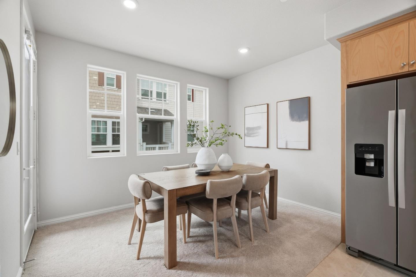 217 Orbit Way Mountain View, CA 94043 - Photo 16 of 53 a dining room with furniture and window
