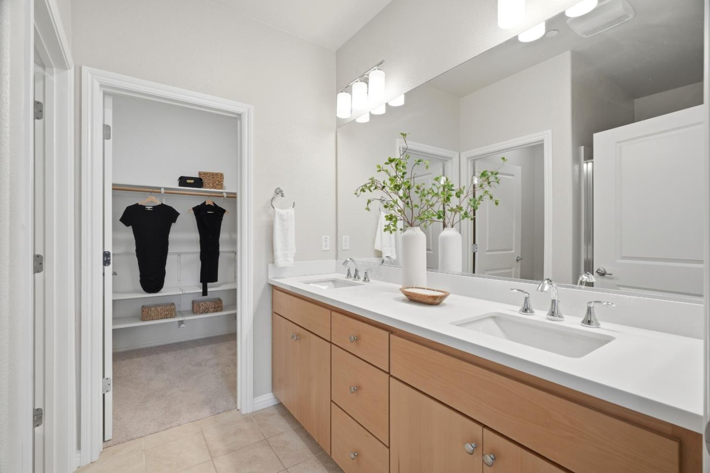 217 Orbit Way Mountain View, CA 94043 - Photo 31 of 53 a en suite bathroom with a sink and mirror