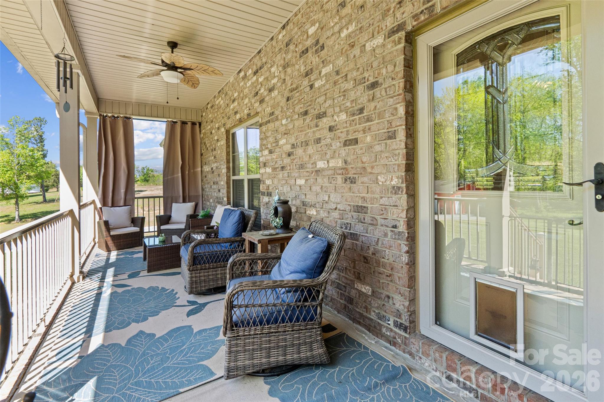 643 John Doster Road Pageland, SC 29728 - Photo 31 of 35 a living room with furniture and a fireplace