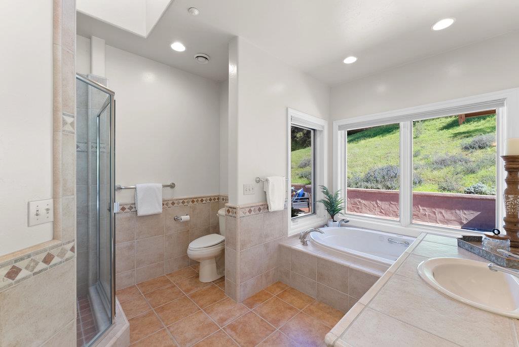 4575 Paul Sweet Road Soquel, CA 95073 - Photo 25 of 55 a spacious bathroom with a large tub and sink
