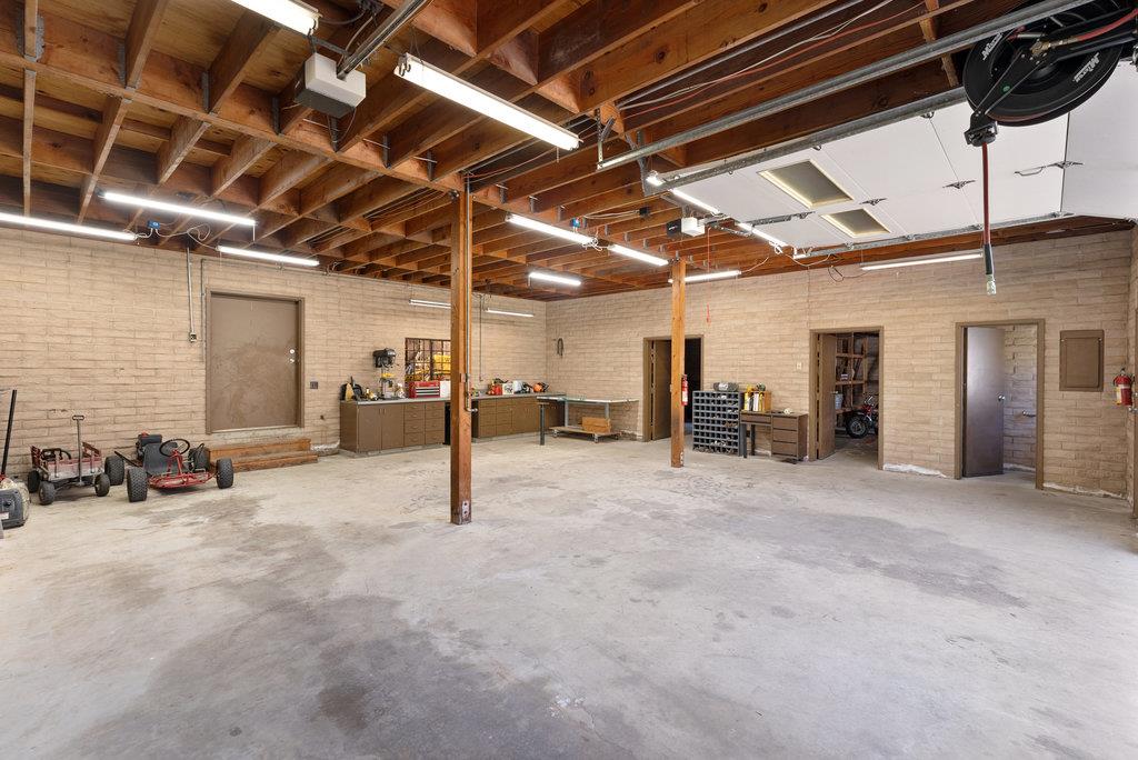 4575 Paul Sweet Road Soquel, CA 95073 - Photo 41 of 55 a view of a empty room with wooden ceiling