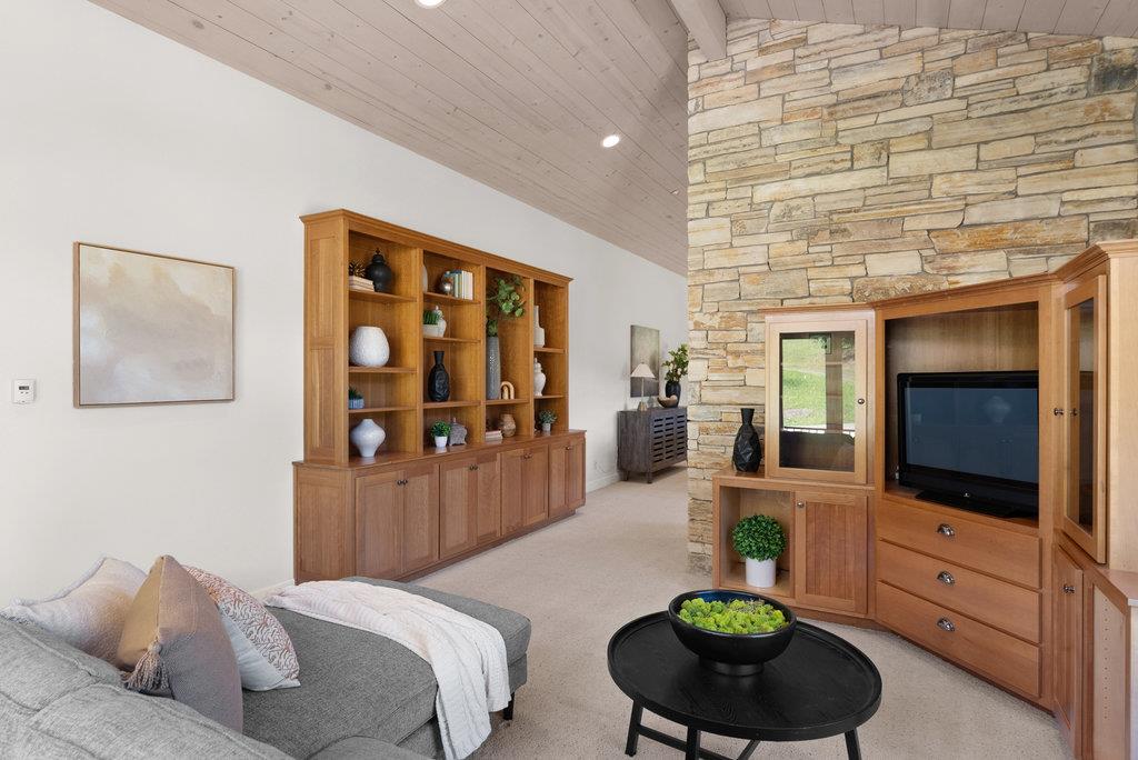 4575 Paul Sweet Road Soquel, CA 95073 - Photo 10 of 55 a living room with furniture and a flat screen tv