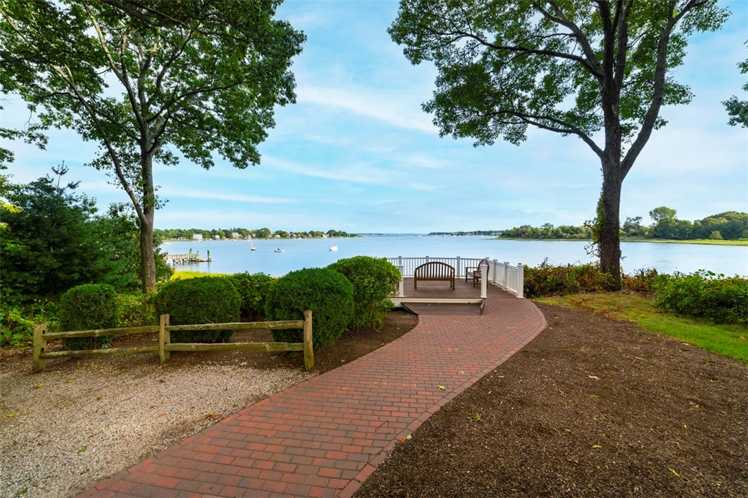 140 Wickford Point Road North Kingstown, RI 02852 - Photo 6 of 40 Area with water views, benches