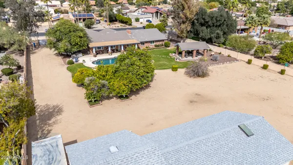 a view of city and mountain