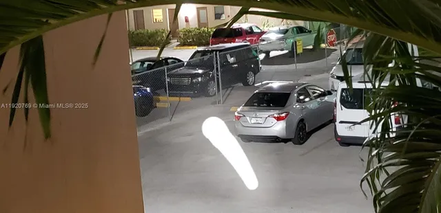 a car parked in front of a house