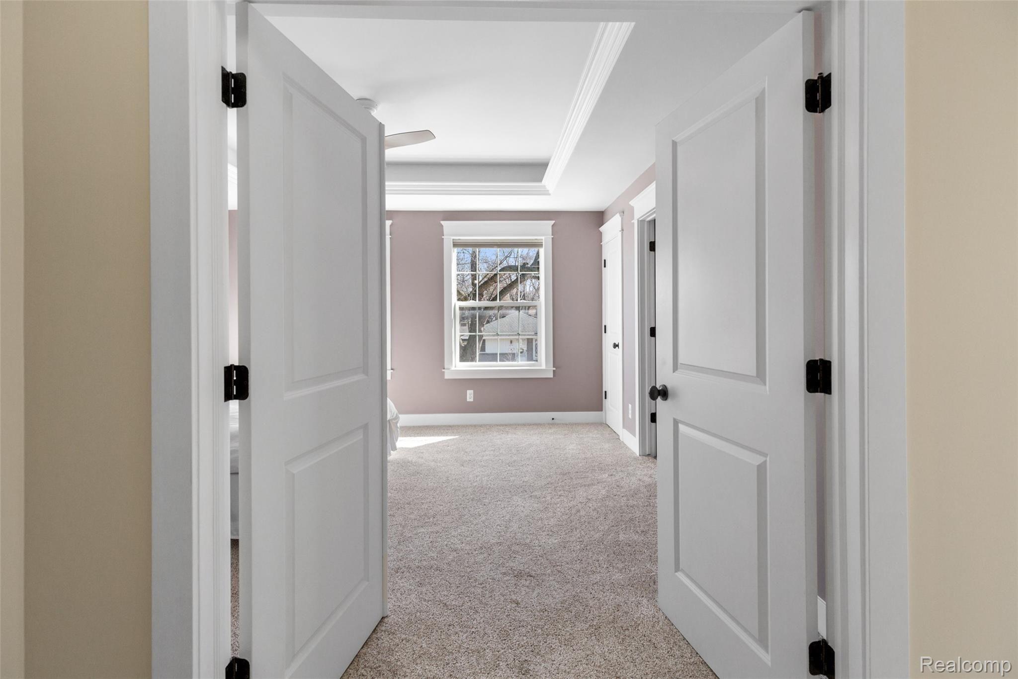 605 Lockwood Road Royal Oak, MI 48067 - Photo 18 of 35 Double Doors to Master Suite