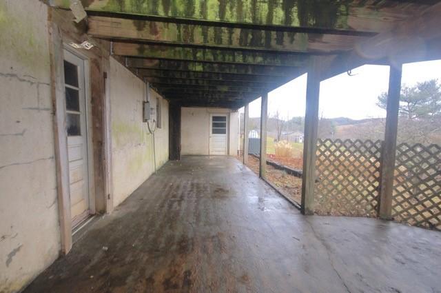 4488 Old Pike Road Pilot, VA 24138 - Photo 5 of 19 a view of a porch