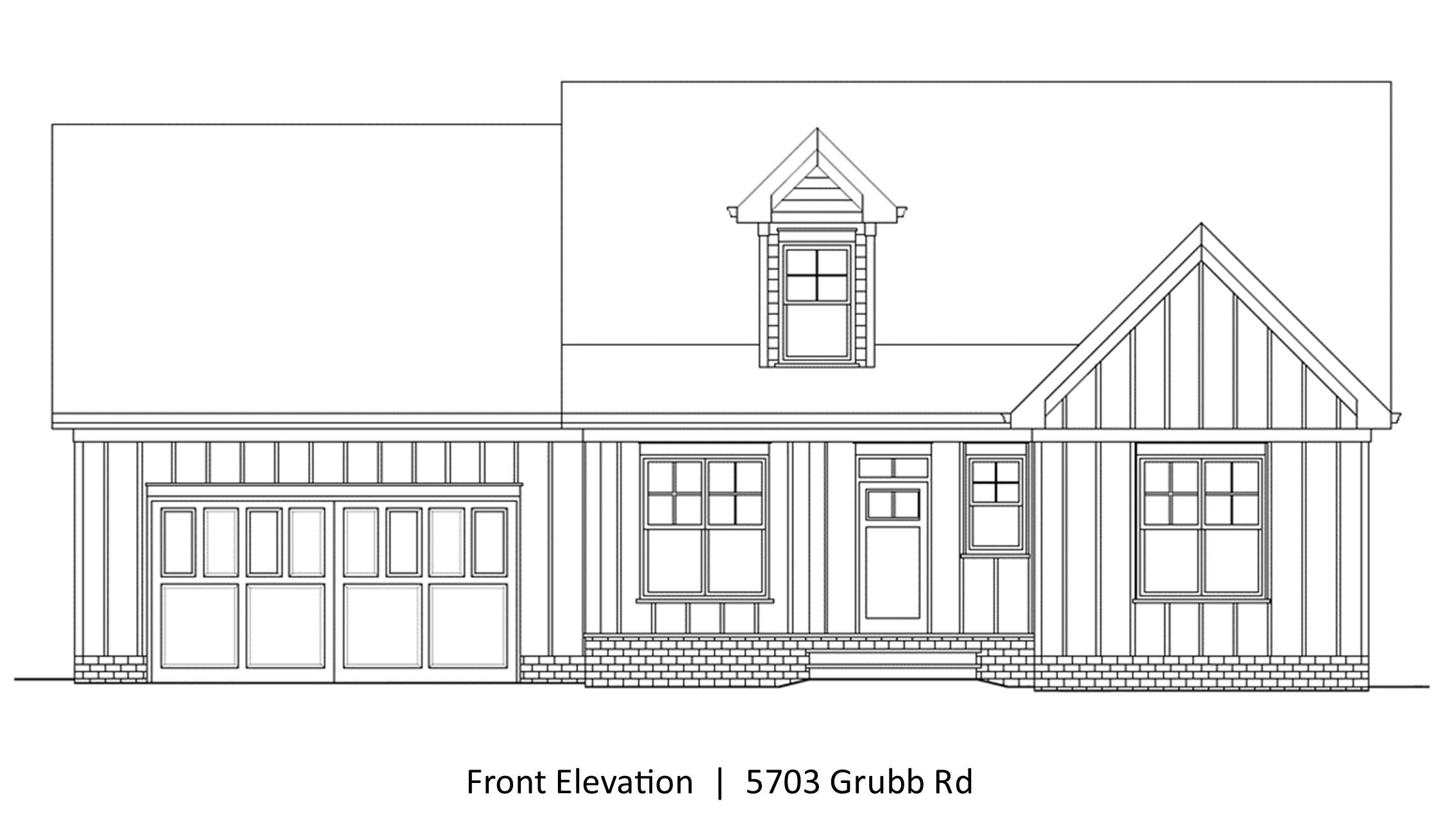 5703 Grubb Road, Unit 30 Hixson, TN 37343 - Photo 5 of 7 Front elevation, 5703 Grubb Rd
