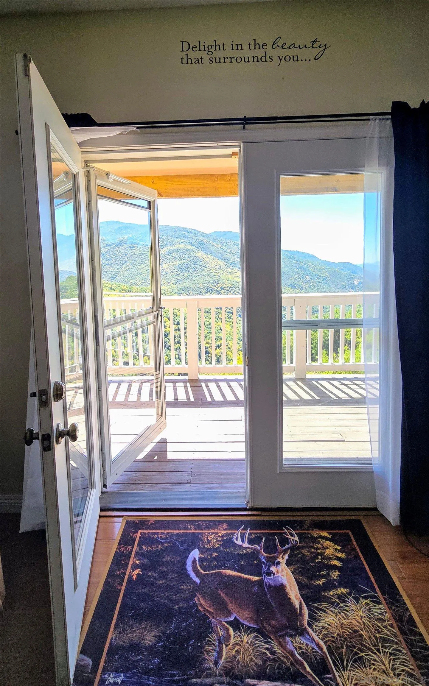 8048 High Hill Road Julian, CA 92036 - Photo 8 of 30 a view of an empty room and window