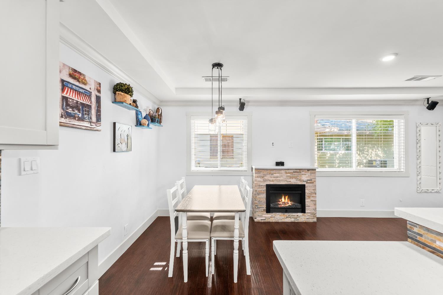 10835 Coloma Road, Unit 3 Rancho Cordova, CA 95670 - Photo 17 of 31 a living room with furniture and a fireplace