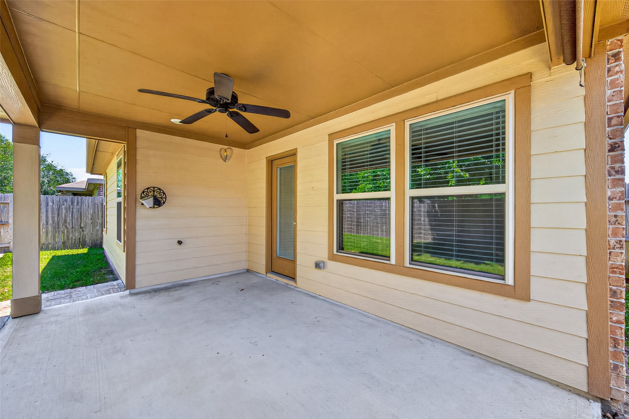2754 Cayden Creek Way Conroe, TX 77304 - Photo 32 of 40 a view of outdoor space and porch