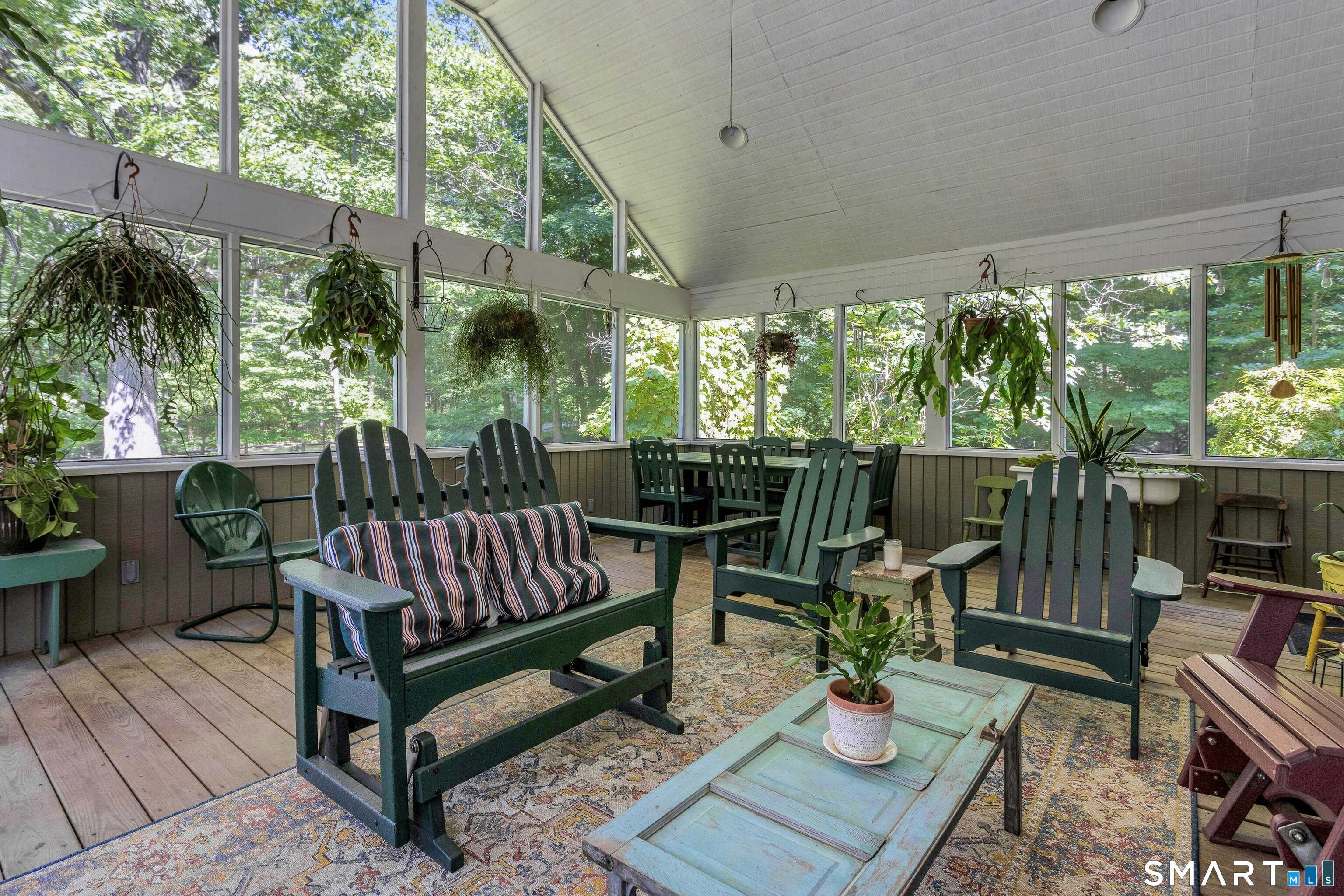 65 Barrows Road Easton, CT 06612 - Photo 26 of 38 Front Screened Porch