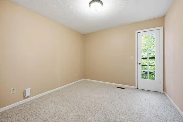 a house view with a sitting space