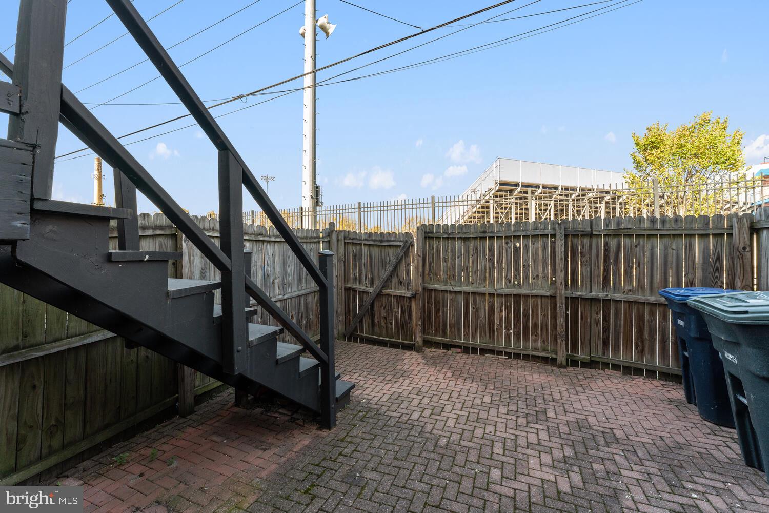 1430 Ridge Place Southeast Washington, DC 20020 - Photo 23 of 23 Brick enclosed patio
