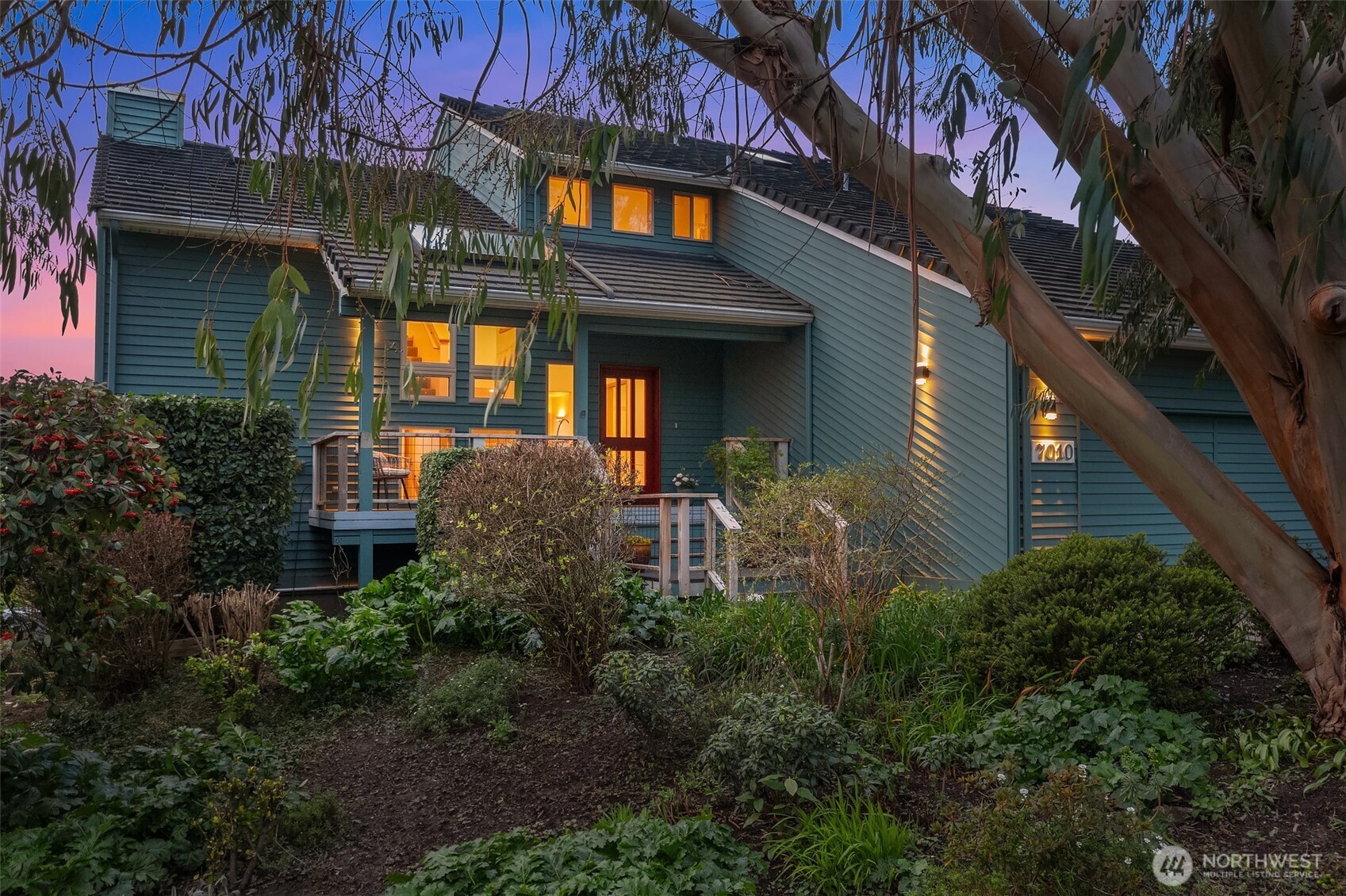 7010 Southwest Maury Park Road Vashon, WA 98070 - Photo 36 of 40 a front view of a house