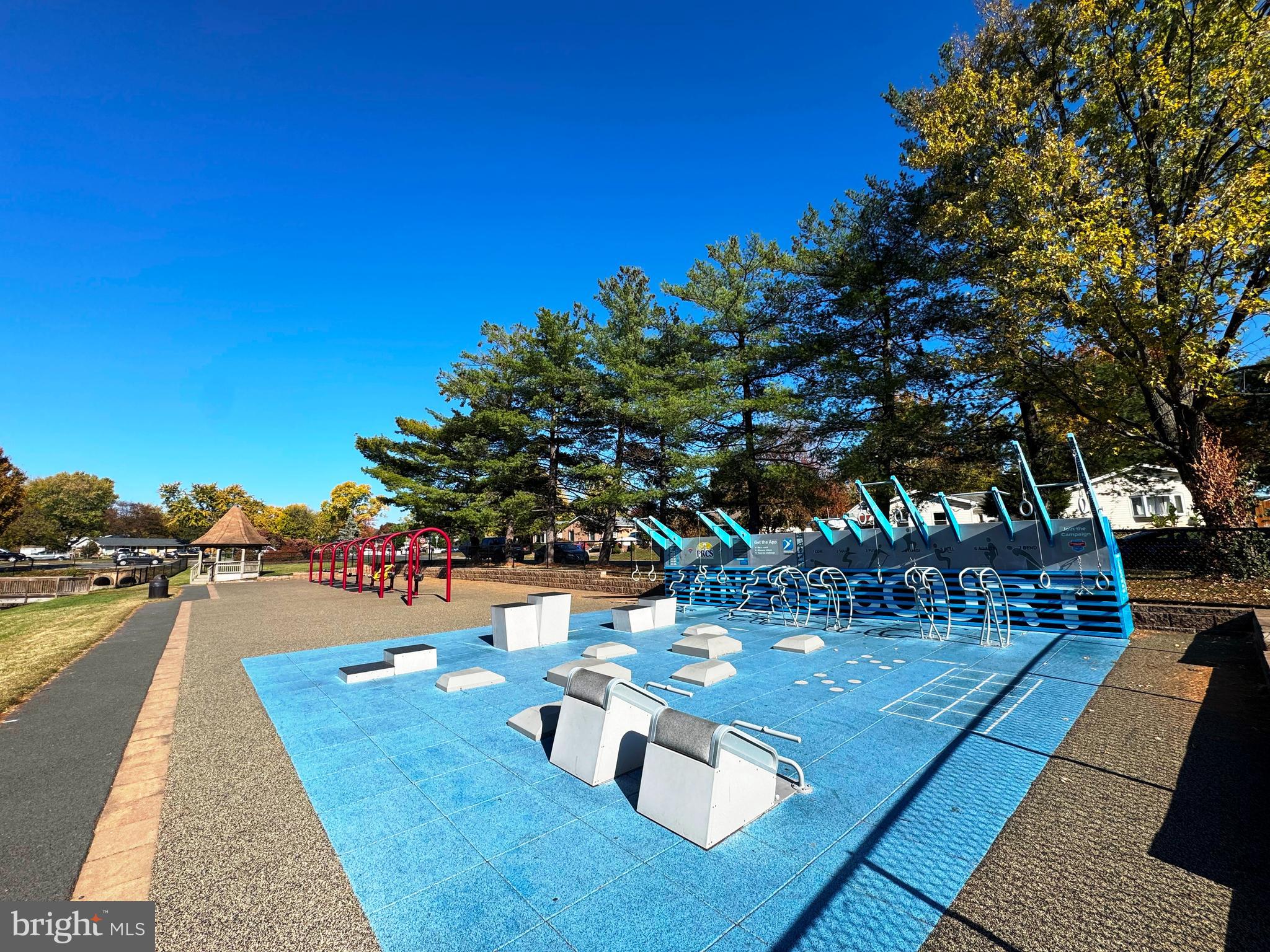 1803 East Beech Road Sterling, VA 20164 - Photo 37 of 38 a view of a swimming pool with a patio and garden