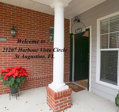 a front view of a house with an outdoor space