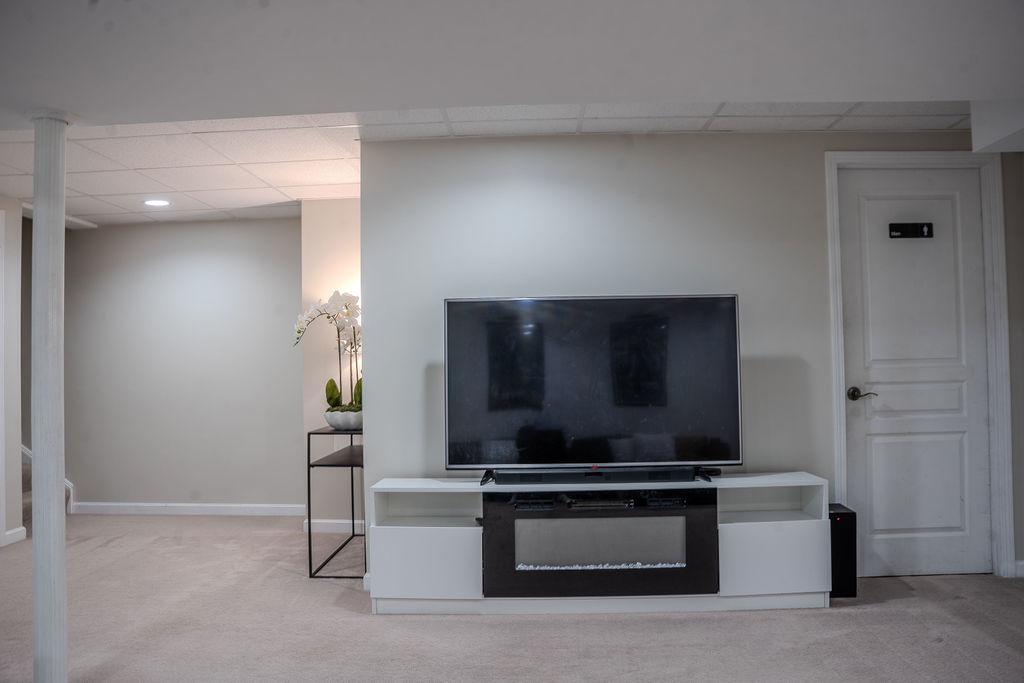 250 Tiger Street Bolingbrook, IL 60490 - Photo 31 of 36 a living room with furniture and a flat screen tv