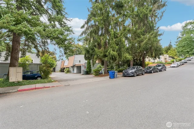 a car parked on the side of the road