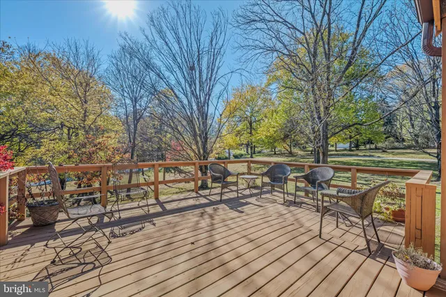 a backyard of a house with trees