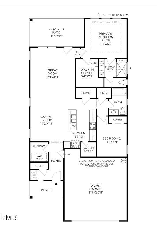 448 Mugby Road, Unit 134 Raleigh, NC 27610 - Photo 5 of 5 134 Beckley Floorplan